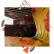 Adesivo Metallic Fibra de carbono 4D Ouro