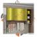 Adesivo Metallic Fibra de carbono 4D Ouro