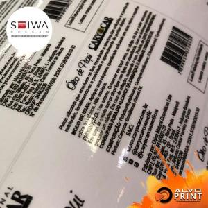 Adesivo Vinil Branco SEIWA - LAMINADO     COM RECORTE - Limite Largura 100cm 