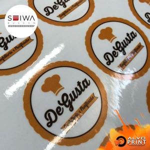 Adesivo Vinil Branco SEIWA - LAMINADO     COM RECORTE Menor de 7cm  - Limite Largura 100cm 